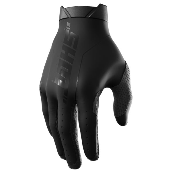 Motocross Gloves SHOT Lite Pro Black