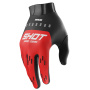 Motocross Gloves SHOT Race Evo Red