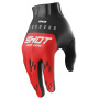 Motocross Gloves SHOT Race Kid Evo Red