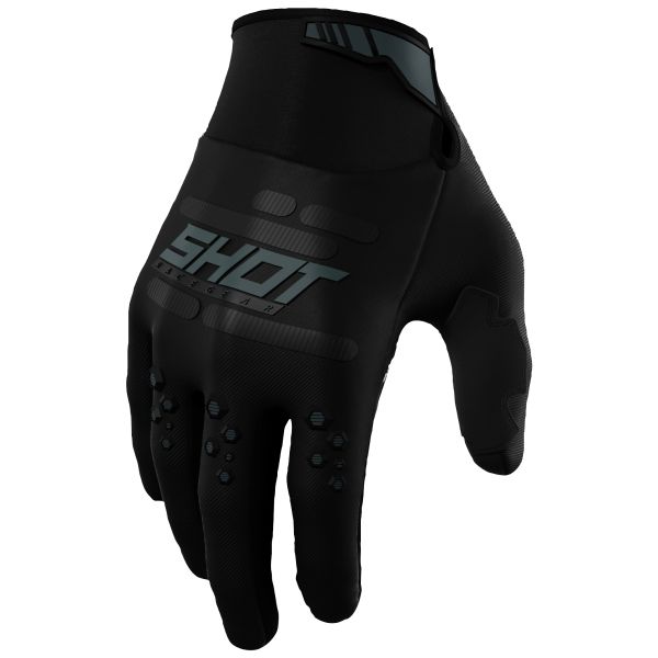 Motocross Gloves SHOT Vision Glove Black
