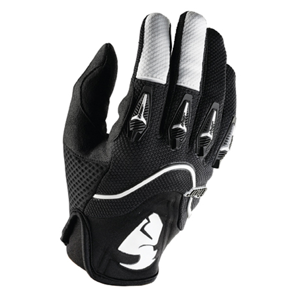 Motocross Gloves Thor Flow Black