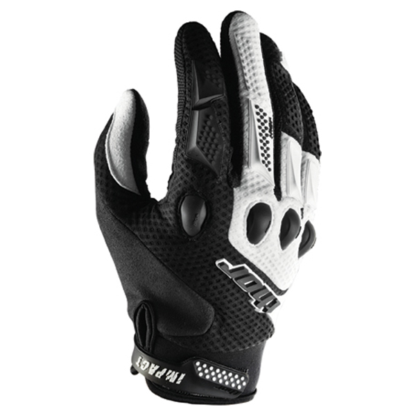 Motocross Gloves Thor Impact Black