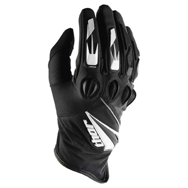 Motocross Gloves Thor Insulator Black