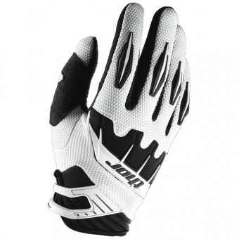 Motocross Gloves Thor Spectrum White