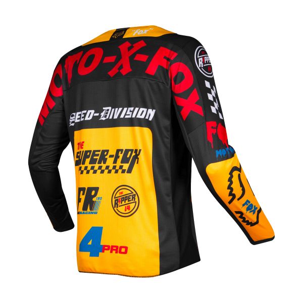 FOX 180 Czar Black Yellow Kid