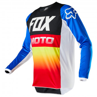 Motocross Jerseys FOX 180 Fyce Blue Red