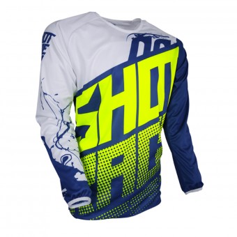 Motocross Jerseys SHOT Devo Venom Blue Neon Yellow Kid Motocross Jerseys SHOT Devo Venom Blue Neon Yellow Kid
