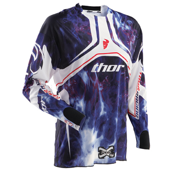 Motocross Jerseys Thor Flux Smoke Jersey