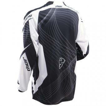 Thor Phase Black Spiral Jersey