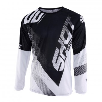 Motocross Jerseys SHOT Devo Ultimate Black White Motocross Jerseys SHOT Devo Ultimate Black White