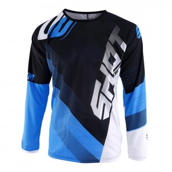 Motocross Jerseys SHOT Devo Ultimate Black Cyan Kid Motocross Jerseys SHOT Devo Ultimate Black Cyan Kid