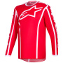 Motocross Jerseys Alpinestars Fluid Apex Jersey Red White