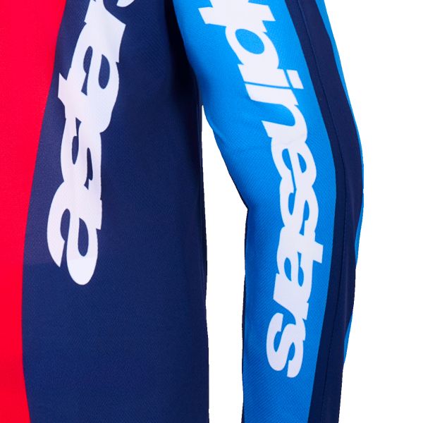 Alpinestars Fluid Grid Jersey Blue Red