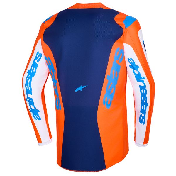 Alpinestars Fluid Grid Jersey Orange Ucla Blue