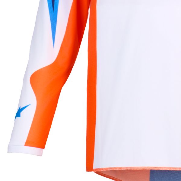Alpinestars Fluid Grid Jersey Orange Ucla Blue