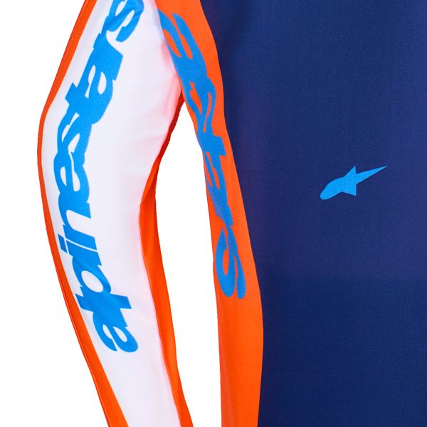 Alpinestars Fluid Grid Jersey Orange Ucla Blue