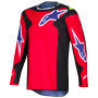Motocross Jerseys Alpinestars Fluid Grid Jersey Red Black Purple