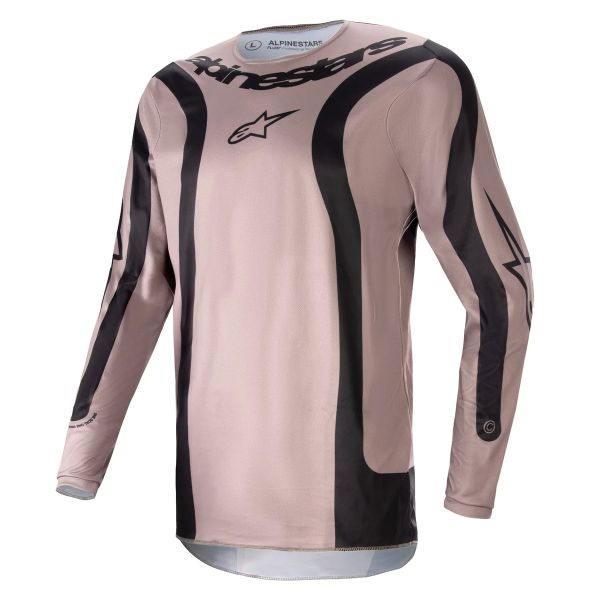 Motocross Jerseys Alpinestars Fluid Lurv Mud Black