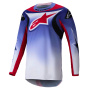 Motocross Jerseys Alpinestars Fluid Wurx Purple Bright Red