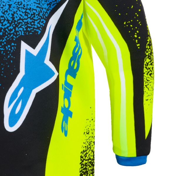 Alpinestars Kids Racer Nomur Jersey Dk Navy Yllw FL Ucla Blue