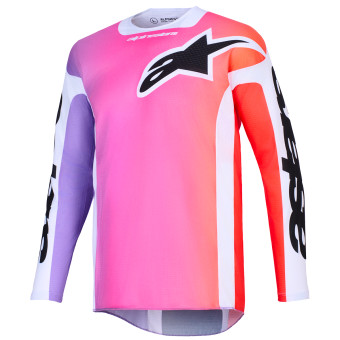 Motocross Jerseys Alpinestars Racer Air Portl Jersey Multicolor