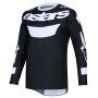 Motocross Jerseys Alpinestars Racer Air Riway Jersey Black White