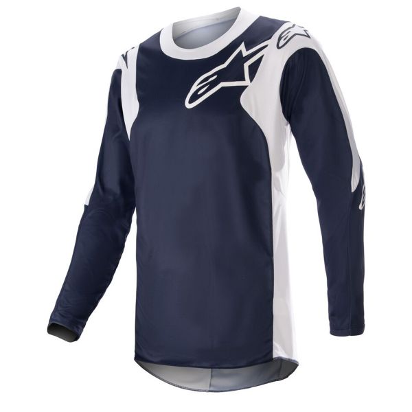 Motocross Jerseys Alpinestars Racer Hoen Night Navy White