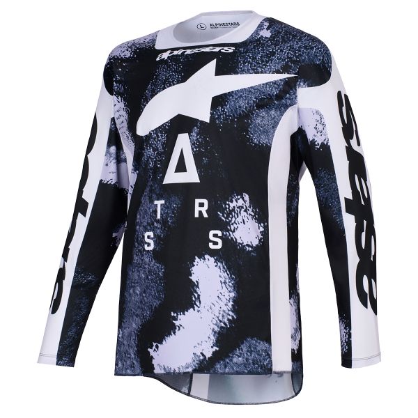 Motocross Jerseys Alpinestars Racer Lahnd Jersey Iron Camo