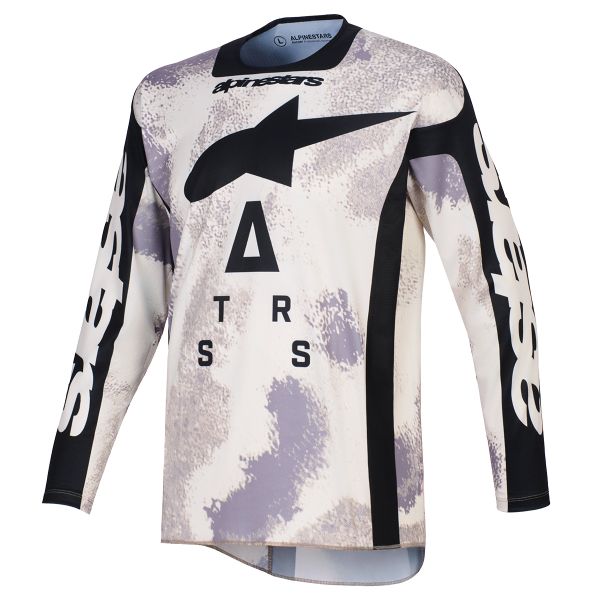 Motocross Jerseys Alpinestars Racer Lahnd Jersey Sand Camo Motocross Jerseys Alpinestars Racer Lahnd Jersey Sand Camo