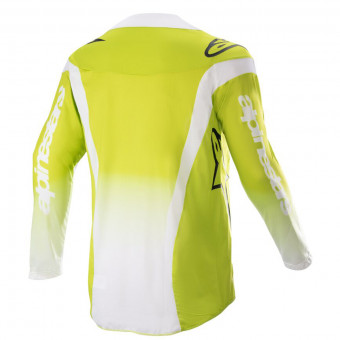 Alpinestars Racer Push Yellow Fluo White Kid