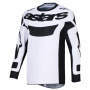 Motocross Jerseys Alpinestars Racer Riway Jersey White Black