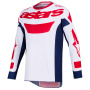Motocross Jerseys Alpinestars Racer Riway Jersey White Blue Red