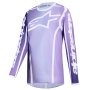 Motocross Jerseys Alpinestars Stella Fluid Apex Jersey Violet White