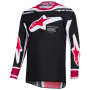 Motocross Jerseys Alpinestars Supertech Pro Vista Jersey Black Red White