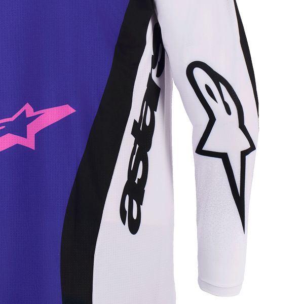 Alpinestars Techstar Knif Jersey Black Light Gray Purple