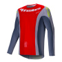 Motocross Jerseys Alpinestars Techstar Melt Bright Red Gray