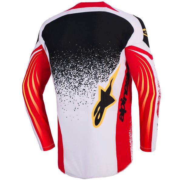 Alpinestars Techstar Nomur Jersey Light Gray Red Black