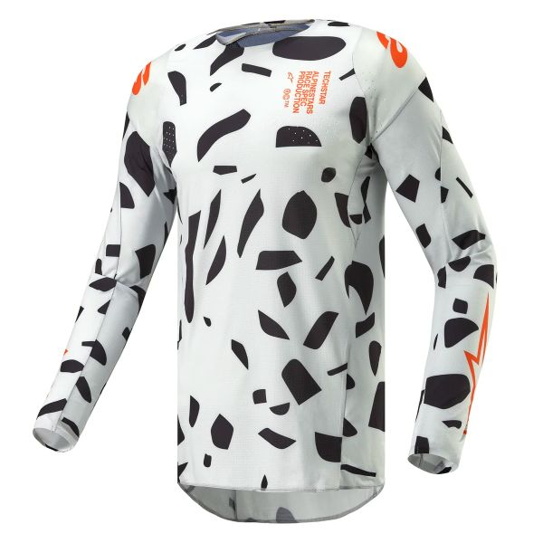 Motocross Jerseys Alpinestars Techstar Rantera Haze Grey Camo