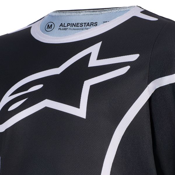 Alpinestars Youth Fluid Apex Jersey Black Gray