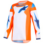 Motocross Jerseys Alpinestars Youth Fluid Grid Jersey Orange Ucla Blue
