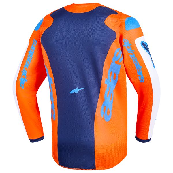 Alpinestars Youth Fluid Grid Jersey Orange Ucla Blue