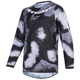 Motocross Jerseys Alpinestars Youth Fluid Lahnd Jersey Iron Camo
