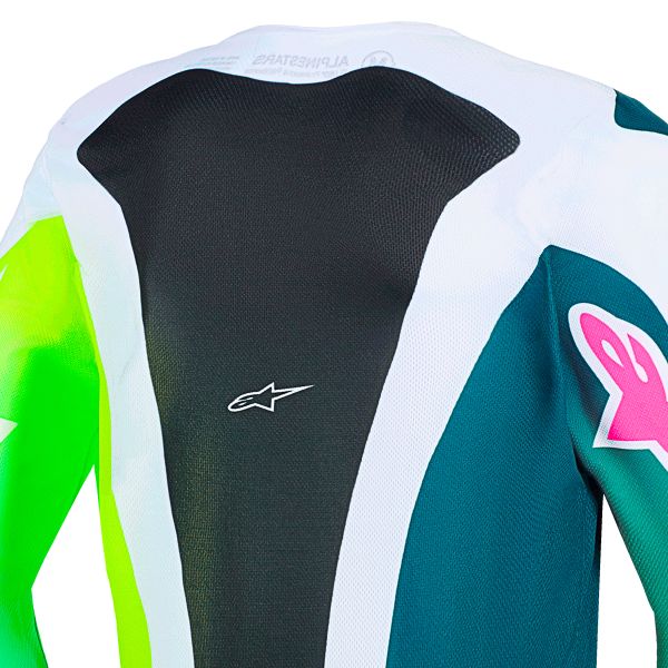 Alpinestars Youth Fluid Portl Jersey Green White Black