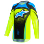 Motocross Jerseys Alpinestars Youth Supertech Nomur Jersey Dk Navy Yllw FL Ucla Blue