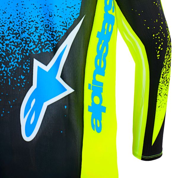 Alpinestars Youth Supertech Nomur Jersey Dk Navy Yllw FL Ucla Blue