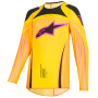 Motocross Jerseys Alpinestars Youth Supertech Nomur Jersey Orange Yellow Pink