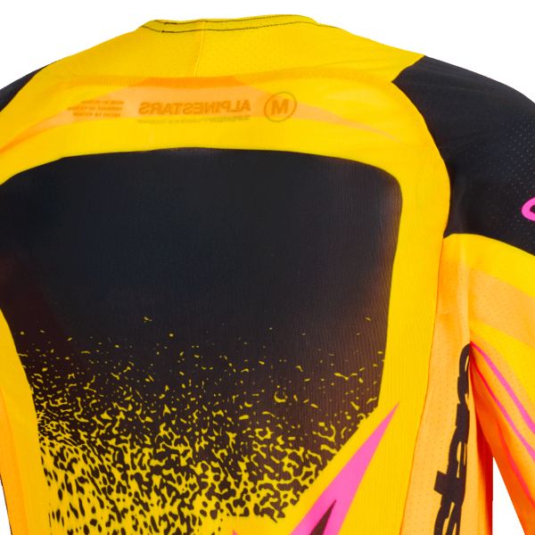Alpinestars Youth Supertech Nomur Jersey Orange Yellow Pink