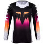 Motocross Jerseys FOX 180 Flora Black Pink Kid