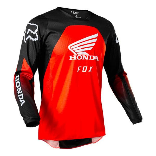 Motocross Jerseys FOX 180 Honda Black Red