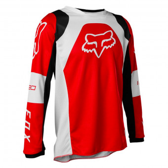 Motocross Jerseys FOX 180 Lux Fluo Red